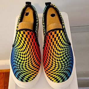 Skechers Poppy Psychedelic Steps Slip-OnShoes For Women Size  9.5